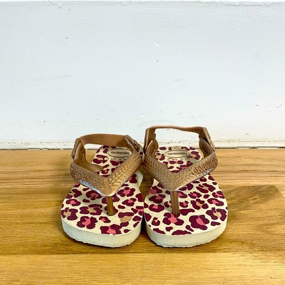 Havainas Baby Chic Leopard Sandals - Picture 4 of 8